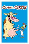 Cow and chicken