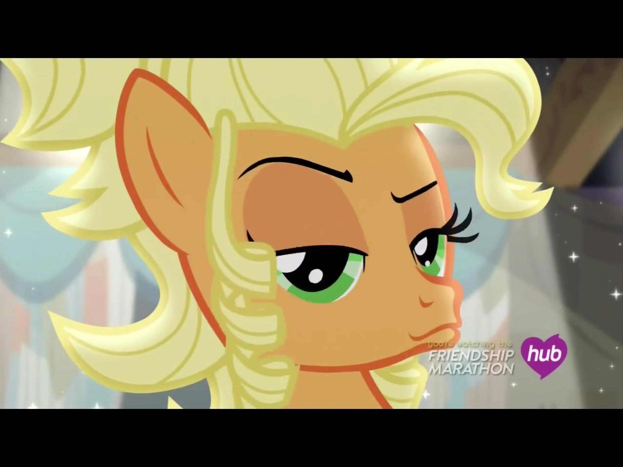 Applejack is cool I guess.