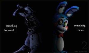 withered bonnie/toy bonnie