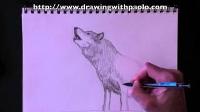 Drawing a wolf with Paolo Morrone