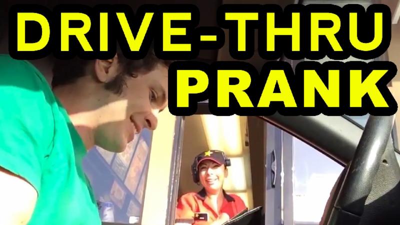 DRIVE-THRU PRANK DRIVE-THRU PRANK