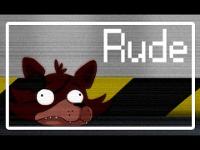 FNAF- RUDE [Foxy Comic animated]