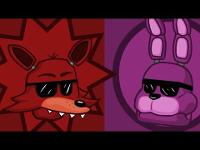 "When Guard Isn't Pizzeria" original video. [Bots (Pirate Trumpet & Bunny) - Foxy and Bonnie]