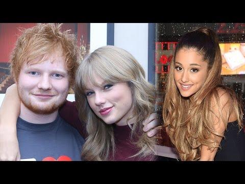 Ariana Grande & Taylor Swift FIGHT Over Ed Sheeran?!