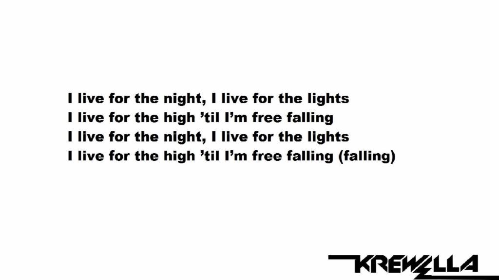 Live For The Night - Krewella Lyrics Live For The Night - Krewella Lyrics