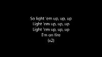 Fall Out Boy - My Songs Know What You Did In The Dark (Light Em Up) [Lyrics]