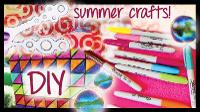 DIY Summer Craft Art Project Ideas! ✽ Fun & Cheap