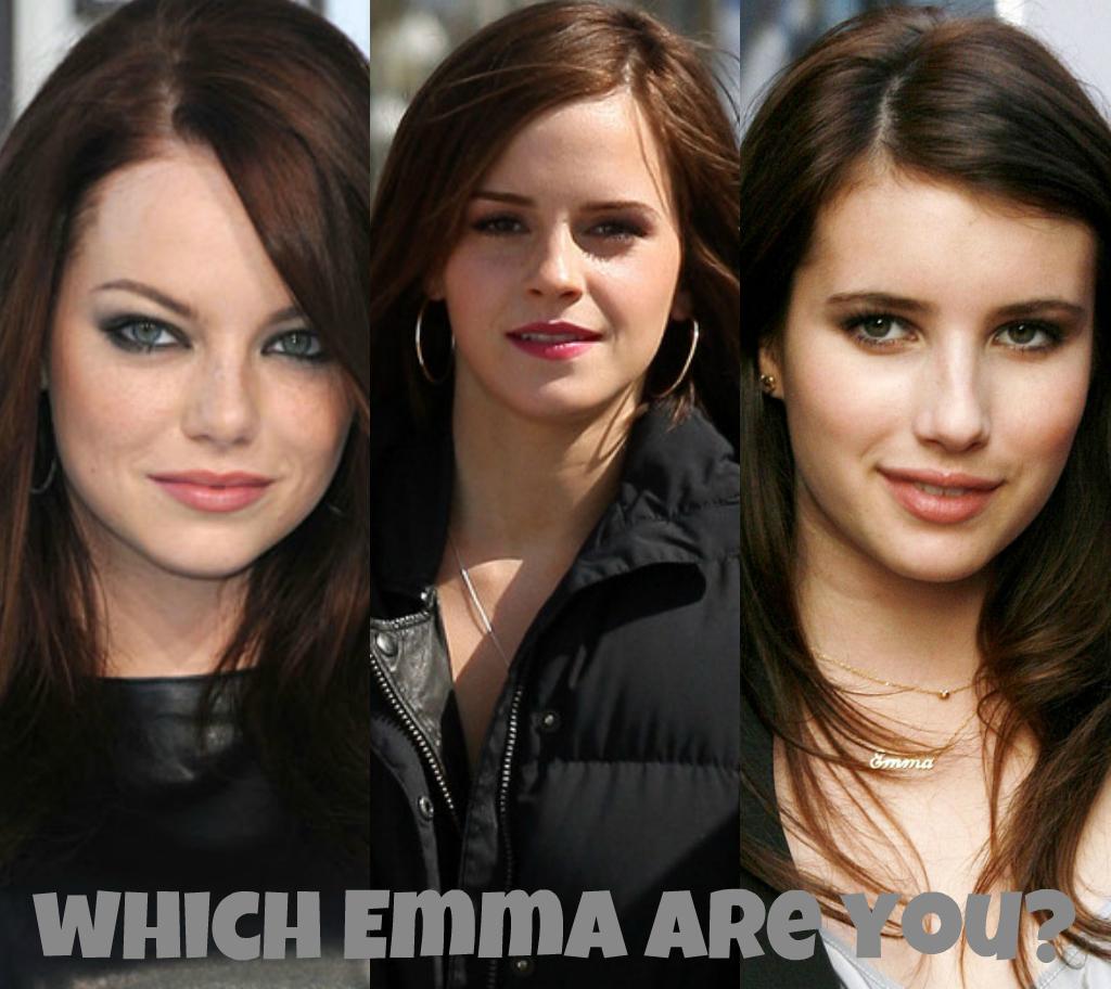 Which Emma are you? Personality Quiz