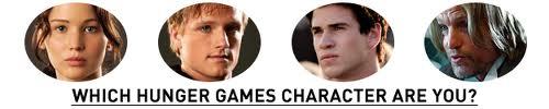 what hunger games character are you what hunger games character are you