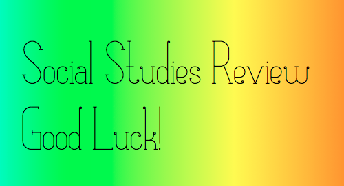social studies review social studies review
