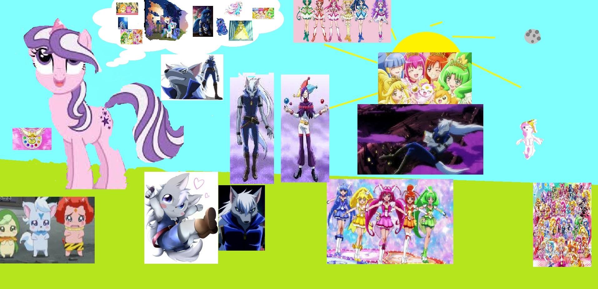What glitter force character are you including the villians