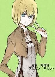 does she love you armin arlert does she love you armin arlert