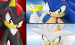 Who would fall for Sonic Shadow or Silver? (2)