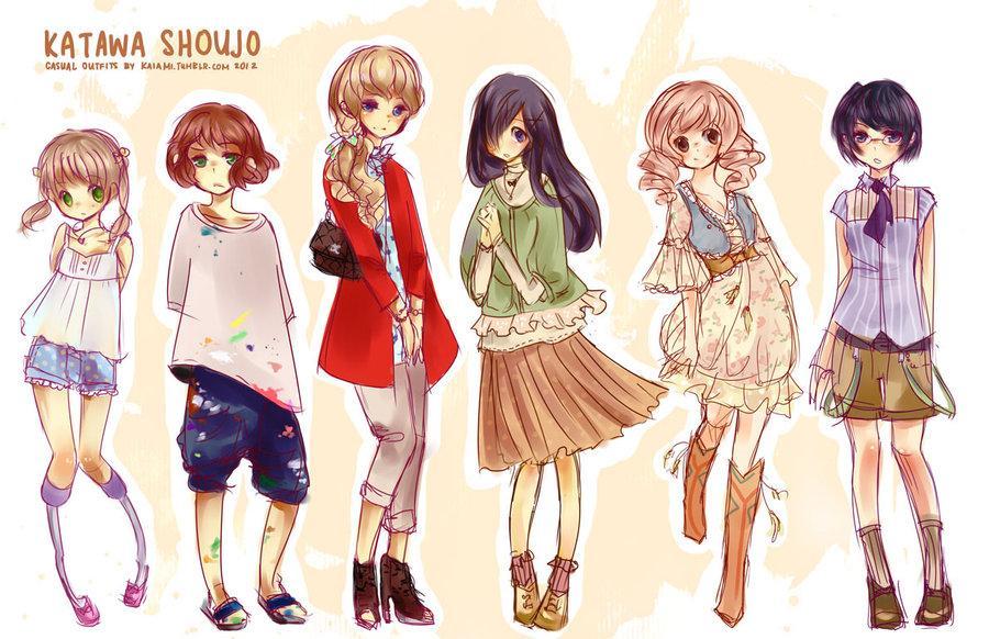 Whats your anime outfit style GIRLS ONLY  Personality Quiz