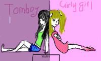 Both tomboy AND girly girl
