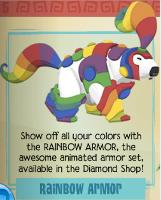 Rainbow armor