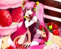 Pink Miku! (strawberry too)
