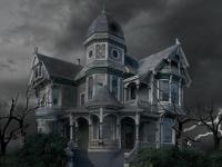 The creepy dark house!