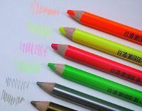 neon color pencil!