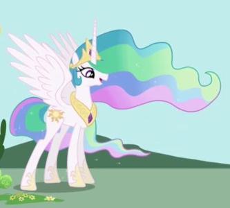 Witch pony ends up becoming a princess?