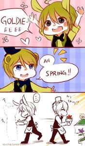 #7 Spring Bonnie S.Bonnie: Ummm.... If you met a new friend, what will you do?
