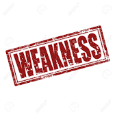 Weakness?