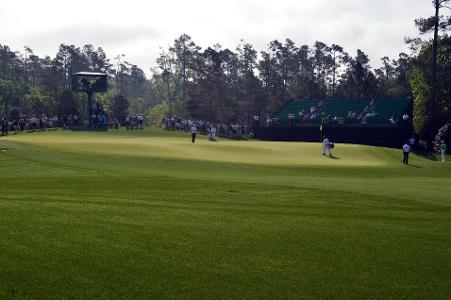 Which golf major tournament is held annually at Augusta National Golf Club?