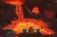You find a giant pool of lava what do you do?