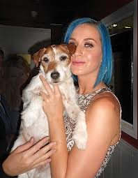 Megastar Katy Perry walks in with her Jack Russel Peaches! She wants a little outfit for his birthday on Saturday. What do you make him?