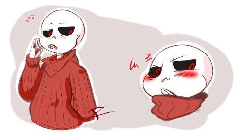 Me: *sighs* alright...Fell Sans, go.   UF Sans: geeeee thx for the GREAT intro. *rolls white pupil pinpricks) Me: JUST ASK A FREAKING QUESTION! >< UF Sans: ok ok geez. uhhhh.....*thinks for a sec* favorite food? idk man...