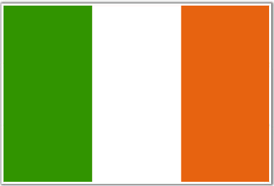 What colors are the Irish flag?