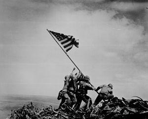 What was the name of the only non-Marine, to raise the second flag at Iwo Jima?