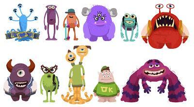 what is your favourite monster in the pic…..