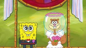 True or false: SpongeBob's voice actor is married to the voice actor of Sandy.