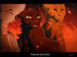 Who are Jayfeather's, Lionblaze's and Hollyleaf's real parents?
