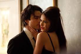 When Damon and Katherine were getting it on...all of thee sudden it stopped and she broke his heart.  What did she say to break his heart?
