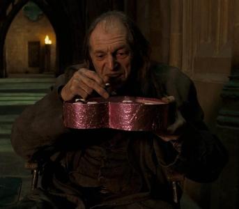 Who did Filch have a bit of a crush on in the Order of the Phoenix?