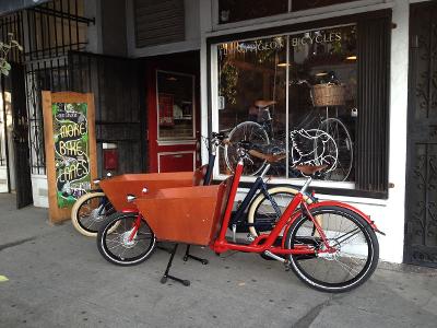 Where are cargo bikes usually used?