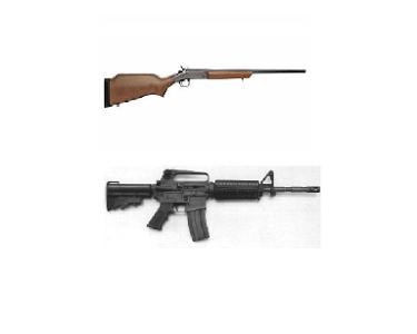 Which of these weapons is classified as an assault weapon by the Violent Crime Control and Law Enforcement Act of 1994?