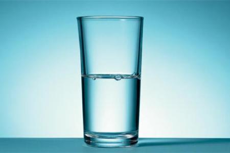 Is this glass half full or half empty?