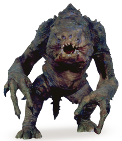 Episode 6: What was the name of the creature in Jaba the Hutt's dungeon?