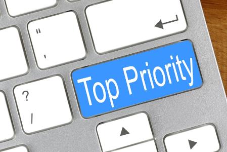 What is your top priority?