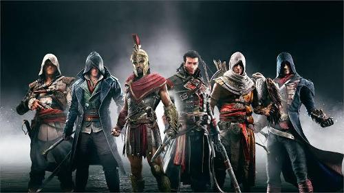 Which entertainment company is behind the popular video game series Assassin's Creed?