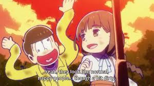 what was your reaction to the episode jyushimatsu falls in love ?