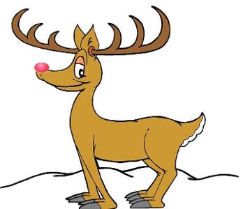 Who was the red nosed lead reindeer?