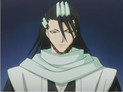 They calm down a bit and you say that you'll go and check up on her... You run into an angry Byakuya and he glares at you.