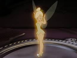 Tinker Bell is called Tinker Bell because...