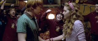 What was the name of the Hogwarts student who was Ron Weasley s unexpected first love interest in Harry Potter and the Half Blood Prince?