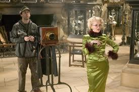WHICH OF VERY TALENTED BRITISH ACTRESSES PLAYED RITA SKEETER WHO FIRST APPEARED IN HARRY POTTER AND THE GOBLET OF FIRE PLAYING THE DAILY PROPHET REPORTER WHO INTERVIEWS ALL FOUR TRI WIZARD CHAMPIONS?