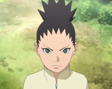 What is the name of Shikamaru's child?